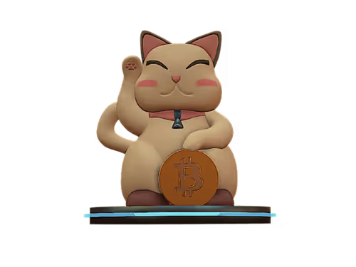 Waving Lucky Cat DoCc8yj5zB