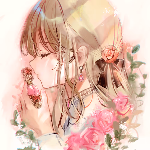 ”Her favorite # 005＊Rose Perfume” for bidders