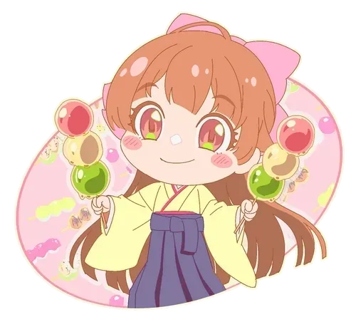 Little 3-Color Odango girl