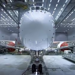 A350 AIRBUS at the Factory