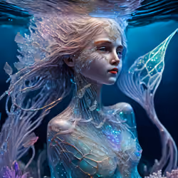 Mermaid of Crystals