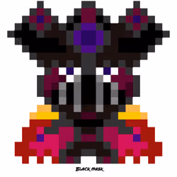 Dark HERO#6 Black mask