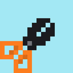 Orange Scissors