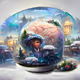 Winter Snow Globe Brain [0145]