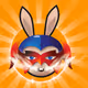 CryptoRabbit #108 - Superhero Rabbits collection