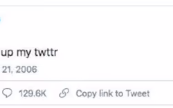 First Tweet 