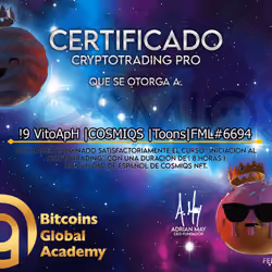 Certificado BGA COSMIQS NFTs
