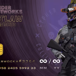 Outlaw membership card #0008