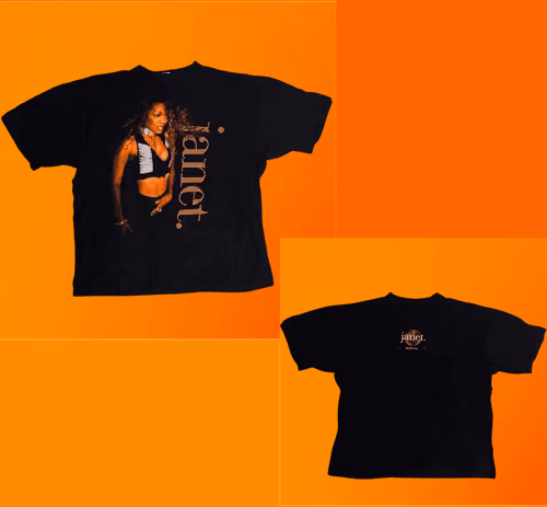 Authentic, never worn Janet Jackson 93-94 World Tour concert T-shirt