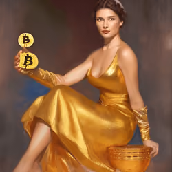 Bitcoin Lady 10