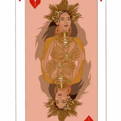 Queen Beyo Card