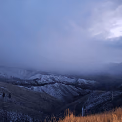 Winter Mountain Storm