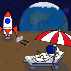 Piece on the Moon 1:1
