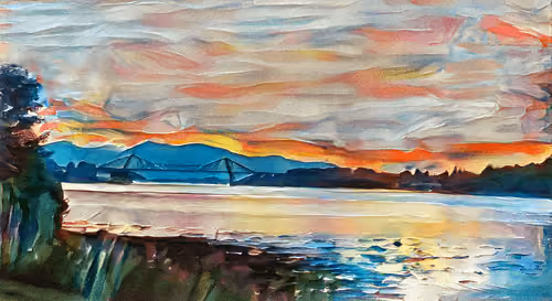 Beyond the bridge 1/1.