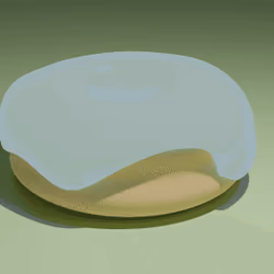  A donut with a strange glaze
