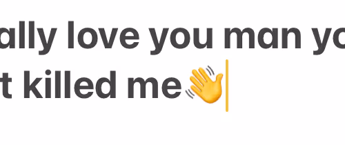 bye