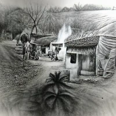 Indian Village and Life