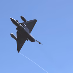 Mirage 2000 over Puy Mary, 2020