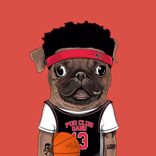 Pug Club Gang #0010