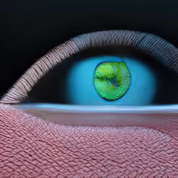  AI technological human eye