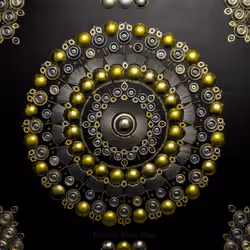 Metal mandala 9