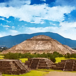 Teotihuacan Pyramids Mexico
