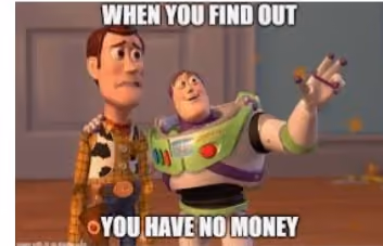 no money 🤪