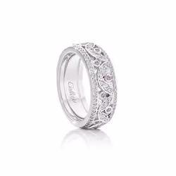 Calleya Princess White Diamond Ring