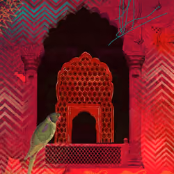Indian crimson