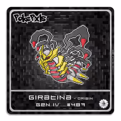 PXL METAL GIRATINA – ORIGIN [PokePxls #487METAL] [2/5]