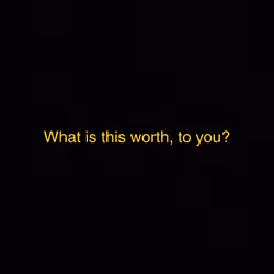 For what it's worth.