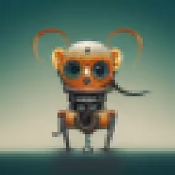 Pixels_Robot_Ape