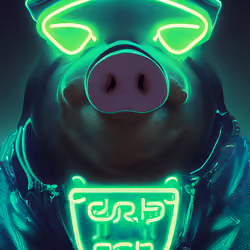  Neon Pig #17