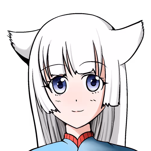 White cat girls