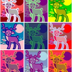 Kollage Reindeer