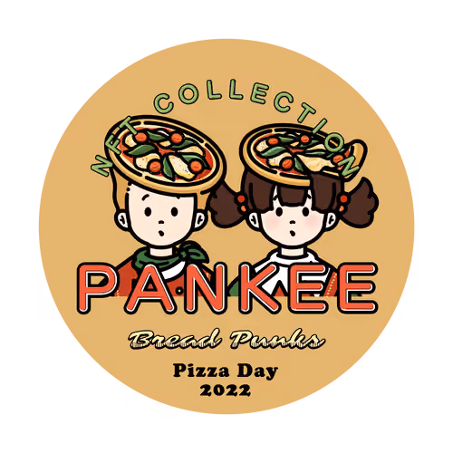 PANKEE 2022 Pizza day 3D sticker