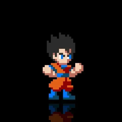GOKU PIXEL GIF