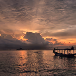 Sunset on Kepayang Island #2