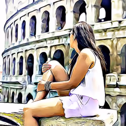 Alone in Rome