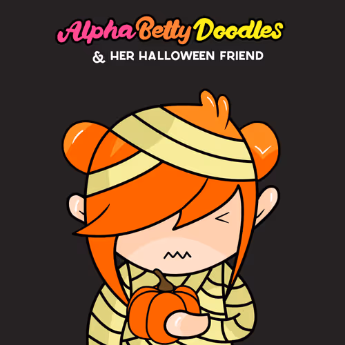 AlphaBetty Doodles Halloween Book