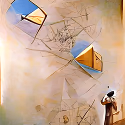 Broken wall