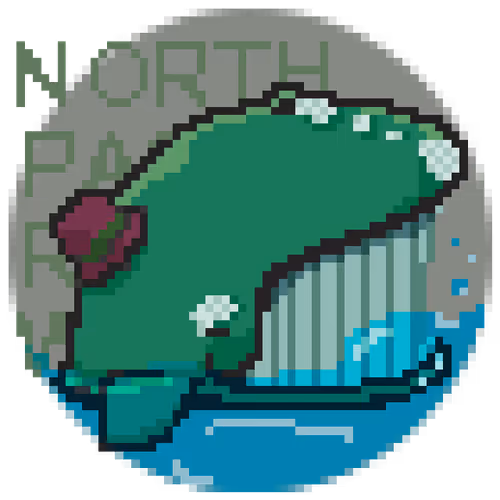No.007_NorthPacificRightWhale Khakicolor- [ SteamPunkWhales ]
