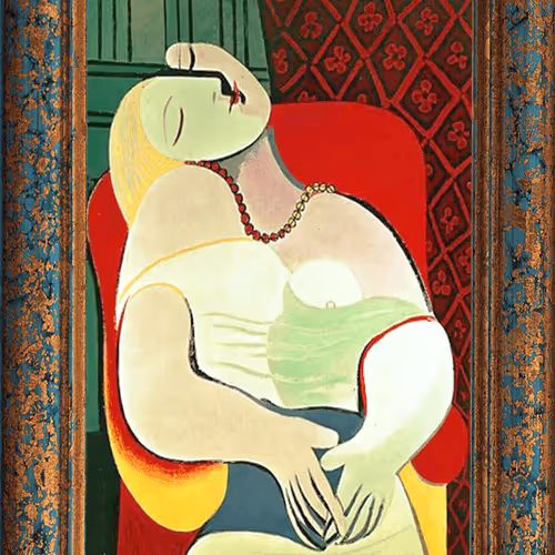 The Dream (Le Rêve), 1932 by Pablo Picasso