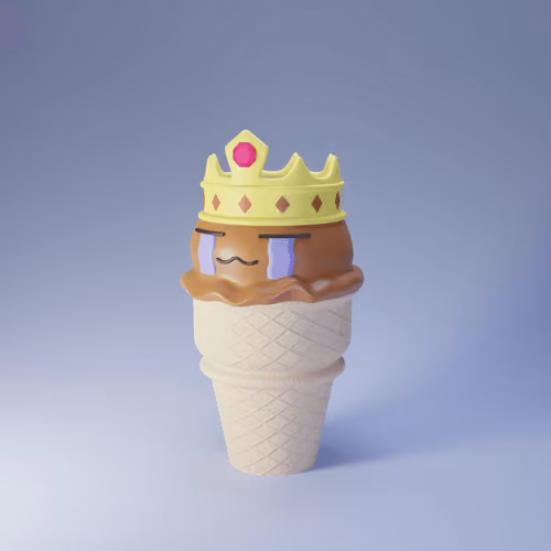 Cute Ice Creams 219 Lonely Chocolate King