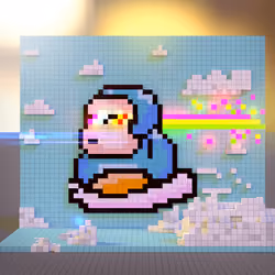 Lit Zen Ape Art