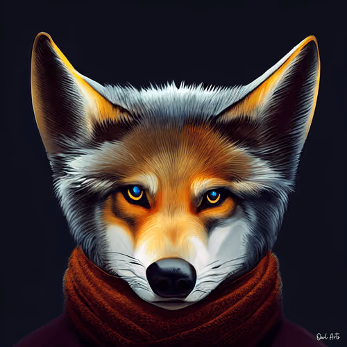 Wolf NFT #003 - Wolves Art