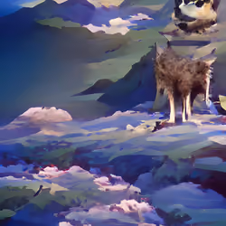 Tinny World Wolf