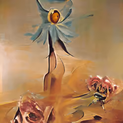 Crypto Flower Abstract Art #19