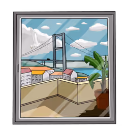 Istanbul Through Window #04