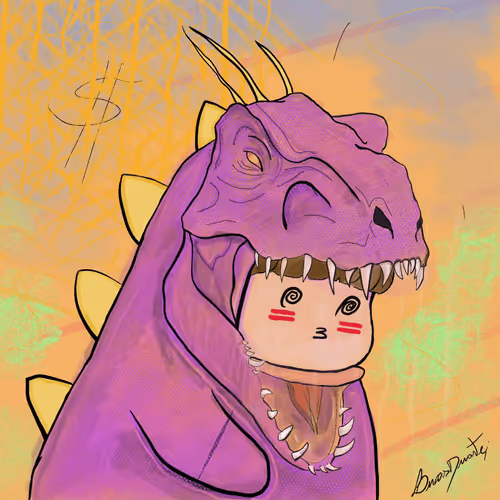 DINOSON SKETCH #1